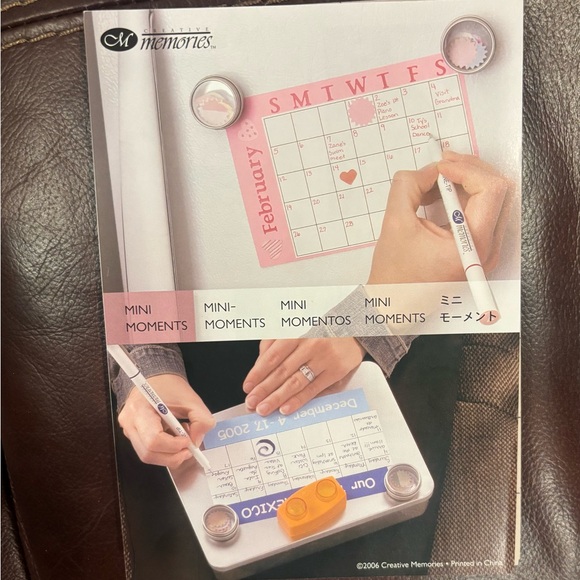 Creative Memories Mini Moments Retired Set-Colorful Polka Dot and Stripe Tray - Picture 14 of 16